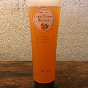 Perlier Body 100% Organic Honey Miel Honey Tangerine & Mint Shower Cream 250 mL